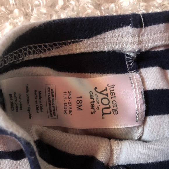 Carters 18 month pajamas 4pc set fire truck - Picture 4 of 7